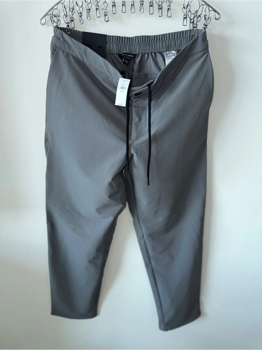 Banana Republic Men's Gray Performance Joggers